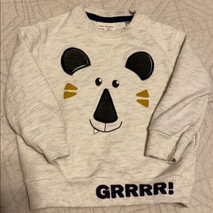 Zara sweatshirt 6/9 month boy